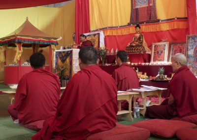 The visit of His Holyness Sakya Trizen – 2010