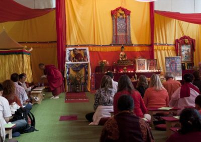 The visit of His Holyness Sakya Trizen – 2010