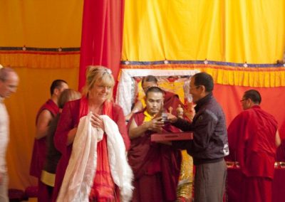 The visit of His Holyness Sakya Trizen – 2010